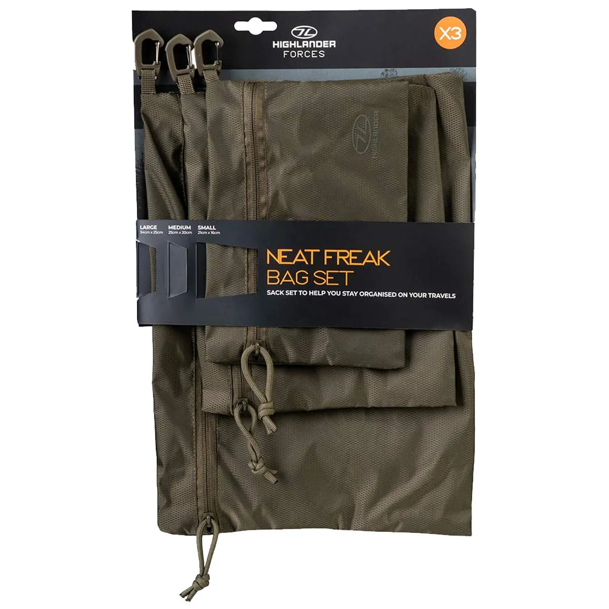 NEAT FREAK BAG SET, Ranger Green