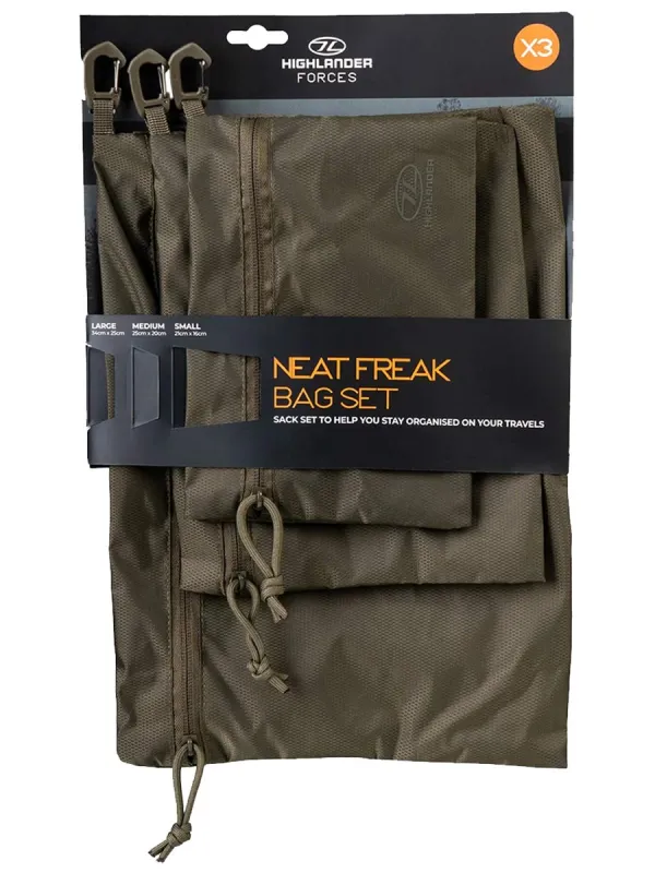 NEAT FREAK BAG SET, Ranger Green