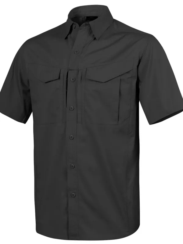 DEFENDER Mk2 Shirt Black - PolyCotton Ripstop