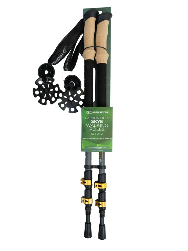 Skye Carbon Fibre Walking Poles (Set of two)